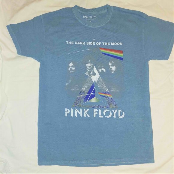 Pink Floyd The Dark Side of the Moon rock Official T-Shirt M/L fits L NWT - Picture 2 of 5